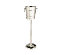 product of TableCraft Products 5198 - 4.5-Qt Stainless Steel Ice Bucket, 8.6"x8"x8.5", Mirror Silver
