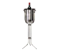 product of TableCraft Products 5288 Stand Only Wine Bucket Cooler, Chrome Plated Silver, Fits 5188 Bucket
