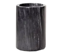 product of TableCraft Products 5488 Wine Bucket Cooler, 5" Diameter x 7" Height, Black Marble Construction