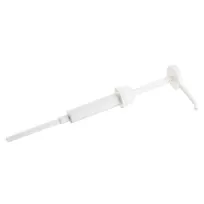 product of TableCraft Products 66238-100 Pump, 13-22/25" W x 4-3/4" D x 1-1/5" H, White, Dip Tube, 38mm Snap Top