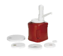 product of TableCraft 663K Syrup Pump Kit – 1 oz. White Plastic 9" Dip Tube 38/89/110/NT110/160mm Tops 5 Caps