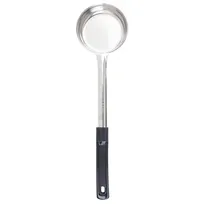 product of TableCraft Products 6706 Spoonout Spoon, 6 Oz, Stainless Steel, Black Handle, Dishwasher Safe