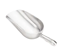 product of TableCraft Products 685 Ice Scoop, 85 oz Capacity, Aluminum, Round-Bottom, Hand Wash Only