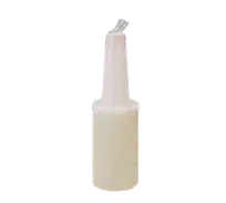 product of TableCraft Products 8032W PourMaster Unit, 32oz/1qt Polyethylene, White, Dishwasher Safe, BPA-Free
