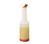 product of TableCraft Products 8032X PourMaster Unit, 32oz/1qt, Polyethylene, Orange, BPA-Free, Dishwasher Safe