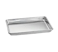 product of TableCraft Products 913A Solid Sheet Pan, 9.5" x 13", 19 Gauge Aluminum, Hand Wash Only