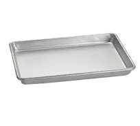 product of TableCraft Products 913AS Solid Sheet Pan, 9.5" x 13", 23 Gauge Aluminized Steel, Hand Wash Only