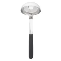 product of TableCraft AM5306BK 6oz Antimicrob. Ladle, 4" x 3-1/2" x 10-5/8", Black Handle, 18-0 Stainless Steel