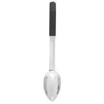 product of TableCraft AM5333BK 2oz Antimicrobial Serving Spoon, 13-5/8" x 2-1/2" x 7/8", 18-8 SS, Black Handle