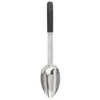 product of TableCraft AM5343BK 4oz Antimicrobial Spoon, 14-5/8" x 3" x 1-1/8", 18-8 Stainless Steel, Black