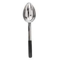 product of TableCraft AM5354BK Antimicrobial Slotted Spoon, 6 oz., 14"x3-1/2"x1-3/4", Stainless Steel, Black