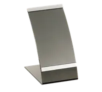 product of TableCraft Products AS46 Acrylic Menu Card Holder, 4" x 4-1/2" x 7" Height, Plastic Base