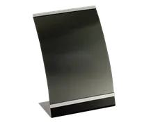 product of TableCraft Products AS811 Acrylic Menu Card Holder & Number Stand, 8-1/2" x 4-1/2" x 11-3/4" Safe Base