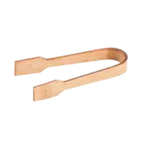 product of TableCraft BAMDT35 - 3-3/8" Bamboo Serving Tongs, Ideal for Serving, Durable, Eco-Friendly, 12/Pack
