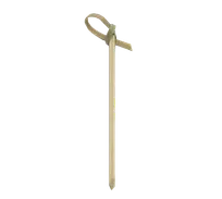 product of TableCraft Products BAMK35 - Knot Picks, 3-1/2" Bamboo Skewers, 2"-3" Length, Finish - 100/Pack