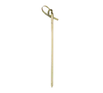 product of TableCraft Products BAMK45 - Knot Picks, 4-1/2" Bamboo Skewers, 4"-6" Size, Natural Finish - 100/Pack