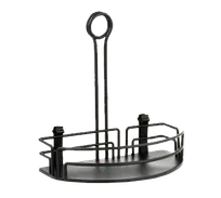 product of TableCraft BK67912 Condiment Caddy - 8-1/4" x 5-1/2", Metal, Black Powder Coated, 1 Compartment