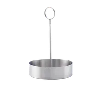 product of TableCraft BRDIA679 Caddy - 6-7/8" Dia. x 10" H, 18/8 Stainless Steel, Brushed, 1 Compartment