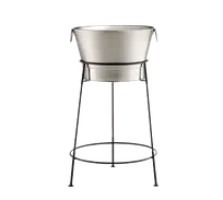 product of TableCraft BT2137N 11-gal Beverage Tub, 21-3/4" x 37-1/2" OA, Stainless Steel, Dishwasher-Safe