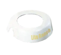 product of TableCraft CB20 ID Collar Lite Ranch, Plastic, Beige Print, Fits 48-Oz 483/484, Made in USA