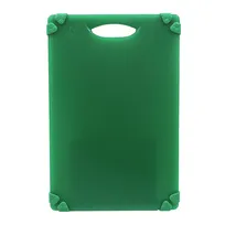 product of TableCraft Products CBG1218AGN Grippy Cutting Board, 12" x 18" x 1/2", Green Plastic, NSF