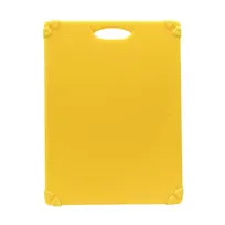 product of TableCraft CBG1520AYL Grippy Cutting Board, 15"x20", 1/2", Yellow Plastic, Anti-Slip, Resistant