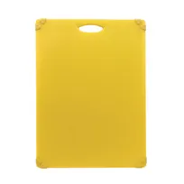 product of TableCraft Products CBG1824AYL Board, 18" x 24", 1/2" Thick, Yellow Plastic, Non-Slip Heat-Resistant