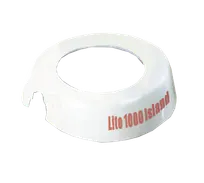 product of TableCraft CM23 Dispenser ID Collar, Lite 1000 Island Maroon Print, White, Fits 48 oz 483/484
