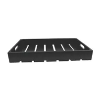 product of TableCraft CRATE12BK - Serving & Display Crate, 12-3/4" x 10-1/2" x 2-3/4", Black, Fits 1/2 GN Pan