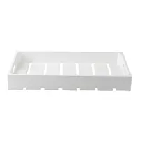 product of TableCraft CRATE12W - White Gastronorm Serving & Display Crate, 12-3/4" x 10-1/2" x 2-3/4", Wooden