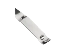 product of TableCraft Products CT109 Can Tapper Bottle Opener, 4" Nickel Plated, Compact Bar Tool