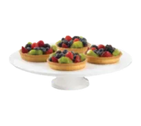 product of TableCraft CW17005BR Cake/Pie Display Stand, 13-1/2" Dia, 3-1/2" Height, Cast Aluminum, Duracoat, NSF