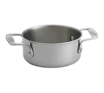 product of TableCraft CW2052 Induction Mini Casserole, 5-1/8" Dia x 2-1/4", 31 oz, Tri-Ply Al/Stainless, 500°F