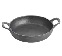 product of TableCraft CW30104 Mini 12oz Cast Iron Baking Dish, 5.5" Dia, 1.125" H, Handles, Non-Stick, Hand Wash