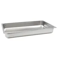 product of TableCraft CW40143 Chafing Steam Pan, 7 Qt, 25"x17"x4", Steel, Dishwasher Safe - Fits CW4016x Series
