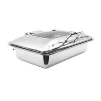 product of TableCraft CW40161 9-qt Induction Chafing Dish, 22-7/8"x17-1/4"x8-1/4", Stainless Steel, Cover