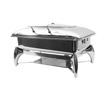 product of TableCraft CW40175 Fuel Chafing Dish, 9-qt, 22-3/4"x18"x13", Stainless Steel, Cover, Steam Vent