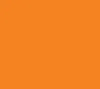 product of TableCraft CW4302X 1-Qt Dish, 6" x 5" x 5", Aluminum Orange Cold Holding Dishwasher-Safe