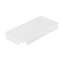 product of TableCraft CW5036 - 13-1/4" x 6-7/8" x 1" Translucent Acrylic Pan Cover, 1/3 Size, Fits CW5012/CW5014