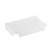 product of TableCraft Products CW5038 - Translucent 10-1/4" x 7-1/8" x 1" Acrylic Flat Food Pan Cover