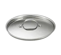 product of TableCraft CW7008L 9-1/2" Round Lid, Stainless Steel & Aluminum, Dishwasher Safe, NSF