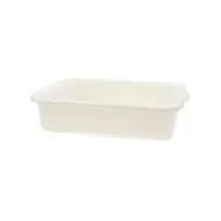 product of TableCraft Products DBF1529 Freezer Drain Box, 21" x 16" x 5", White Polyethylene, NSF, Made in USA