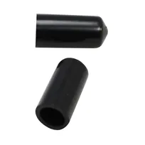 product of TableCraft DCBK - Dust Cap Cover for Liquor Pourers, Opaque Black, BPA-Free Dishwasher Safe - 12/Pack
