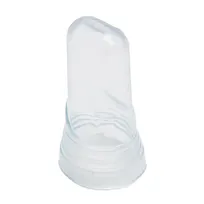 product of TableCraft DCL - Large Liquor Pourer Cover, Dishwasher Safe, Clear BPA-Free Plastic - 12/Pack