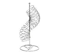 product of TableCraft FSP1507 - Meranda Fruit Basket 9" x 9" x 18-1/2" H, Chrome Plated Metal, Hand Wash Only