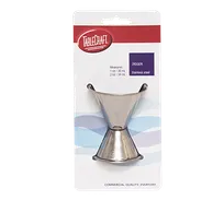 product of TableCraft H1206 Jigger - 1 oz / 2 oz Stainless Steel Cash & Carry Bar Tool, Dishwasher Safe
