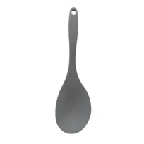 product of TableCraft Products H3902GY Serving Spoon, 11-5/8" Gray Silicone, Heat-Resist to 400°F/204°C, BPA-Free