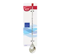 product of TableCraft H501K Bar Spoon - 10"-11" Stainless Steel, Dishwasher Safe, Display Pack