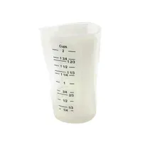 product of TableCraft Products HSMC32 Measuring Cup, 2 Cup, 16 Oz, Flexible Silicone