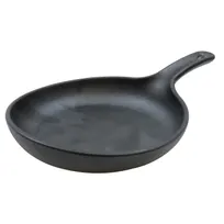 product of TableCraft Products MSKLT85 Skillet Server, 8" Round Melamine Tray with Handle, Heat Safe to 212°F